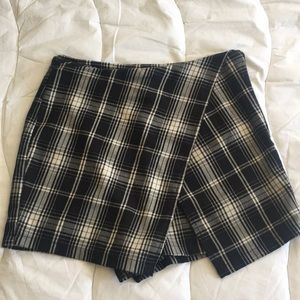 Brandy Plaid Skort